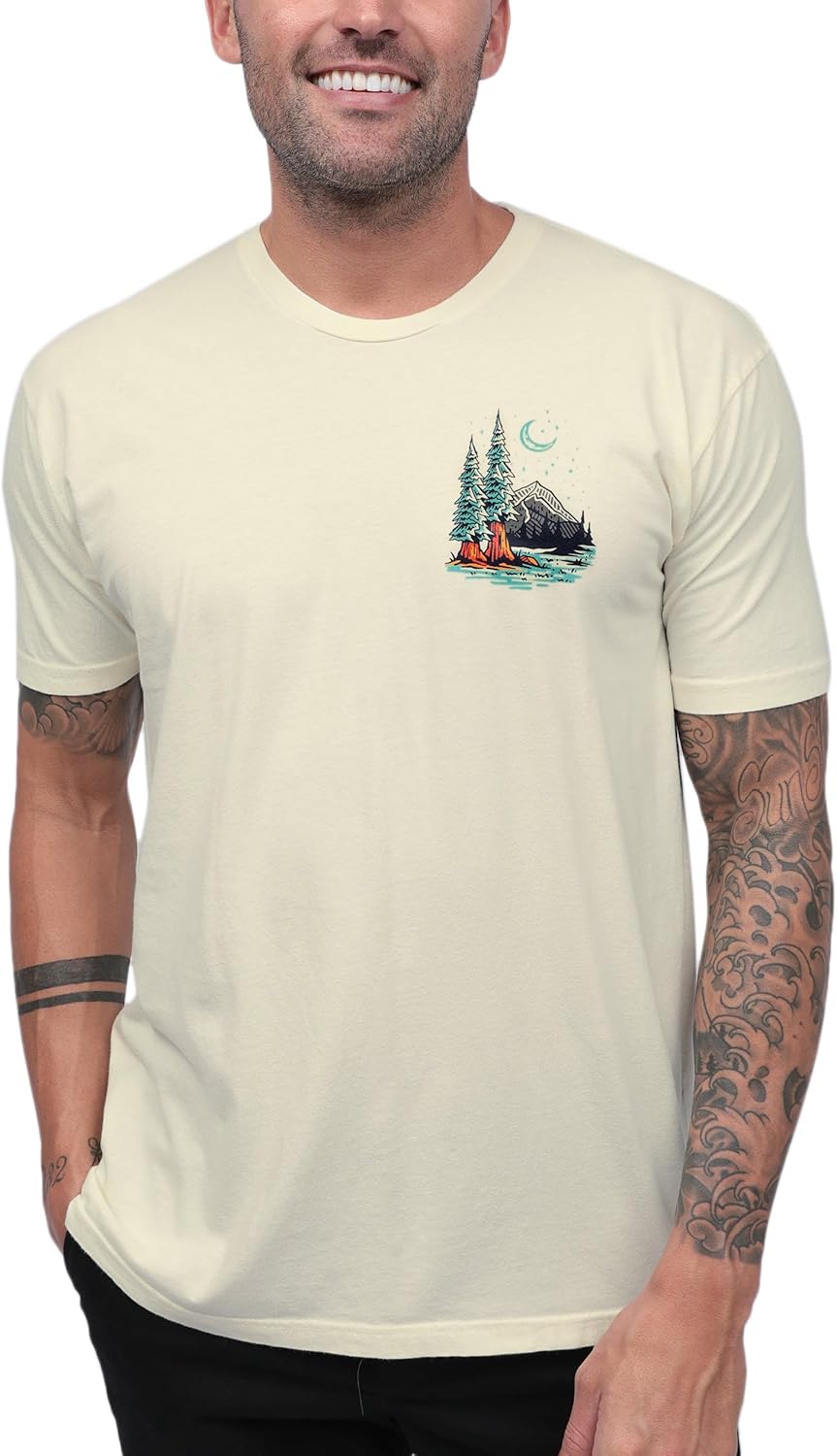 Men's Relaxed Retro Faded S-3XL Graphic T-Shirt