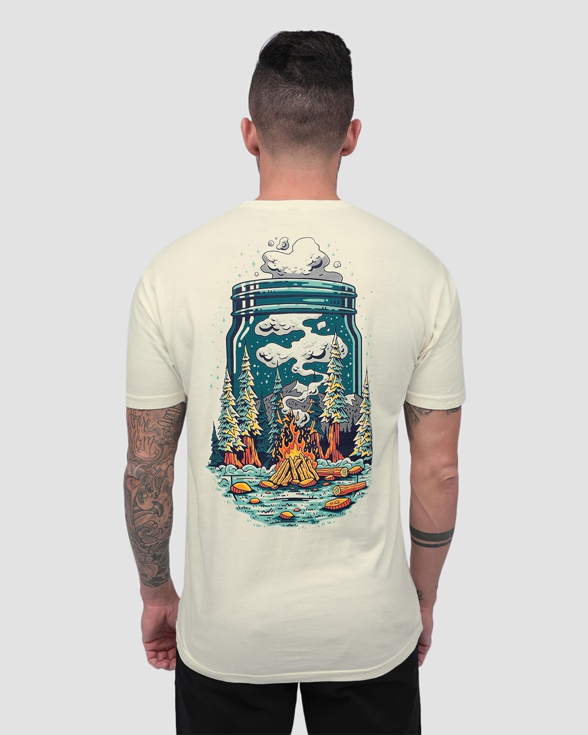 Men's Relaxed Retro Faded S-3XL Graphic T-Shirt - Image 2